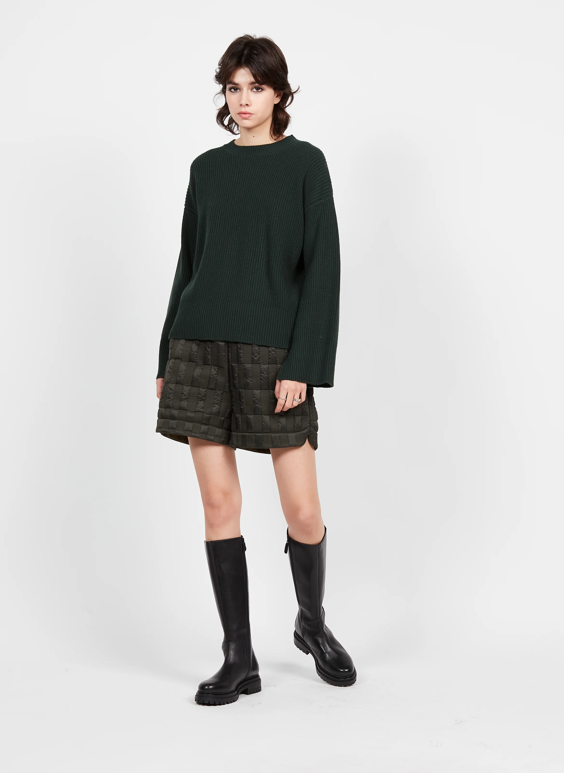 ADAL - Bottines en cuir lisse | Noir