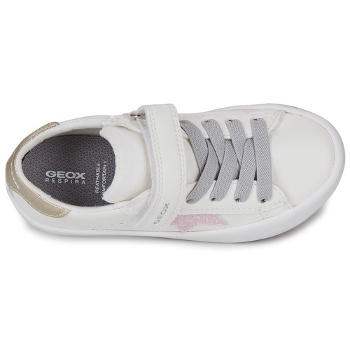 Geox - JR KILWI GIRL - Blanc / Rose