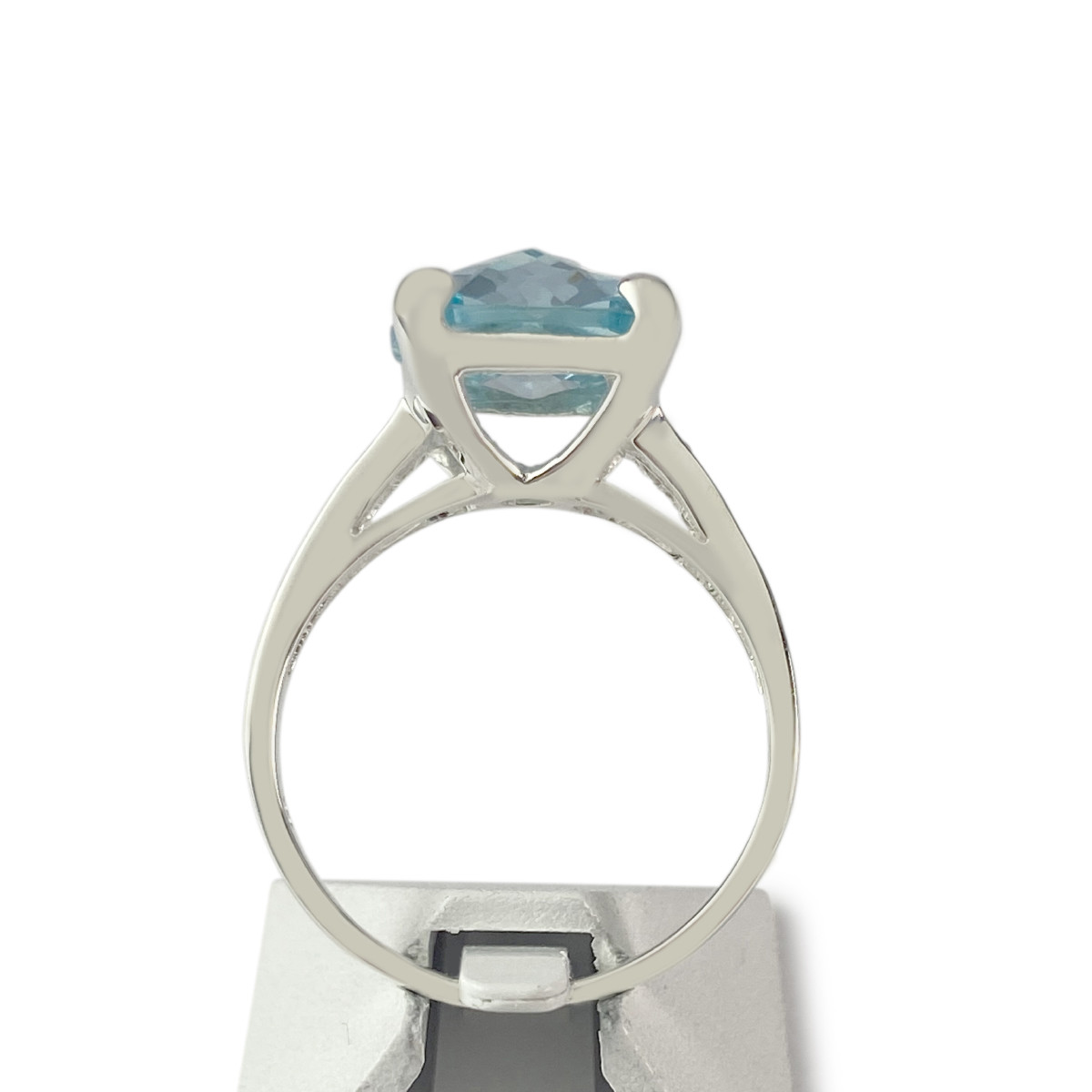 Bague d'occasion argent 925 zirconias
