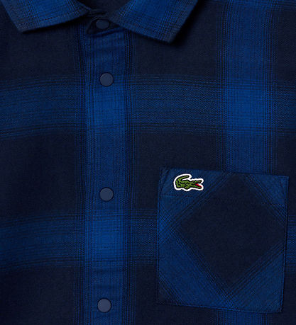 Lacoste Skjorte - Navy Blue/Multi