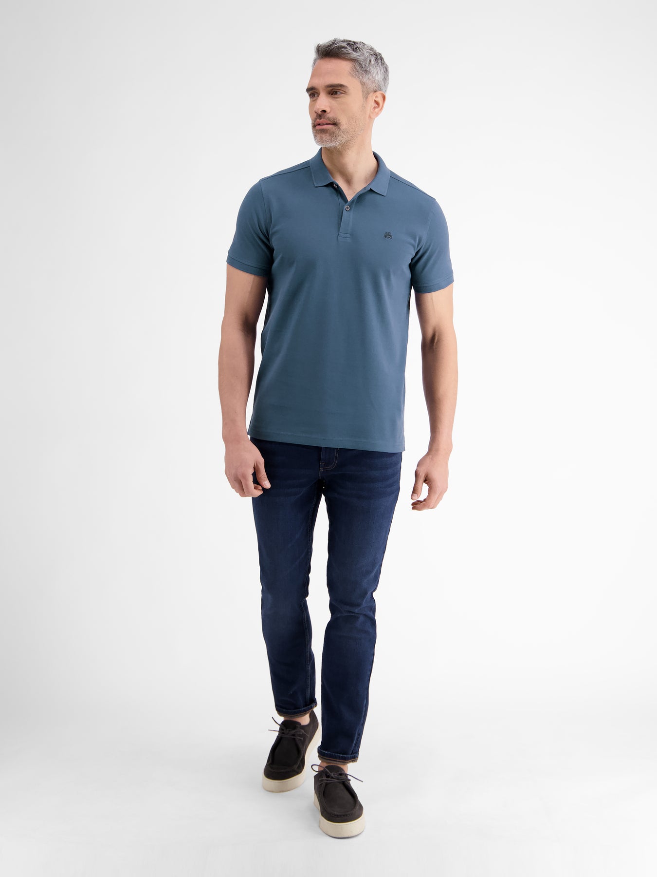 Basic Poloshirt für Herren, unifarben