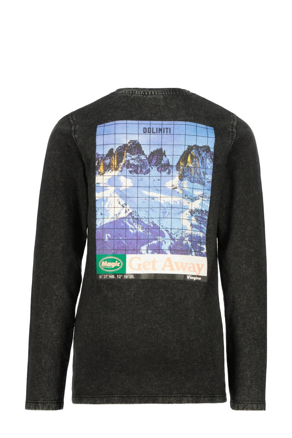 Vingino longsleeve Jinject zwart