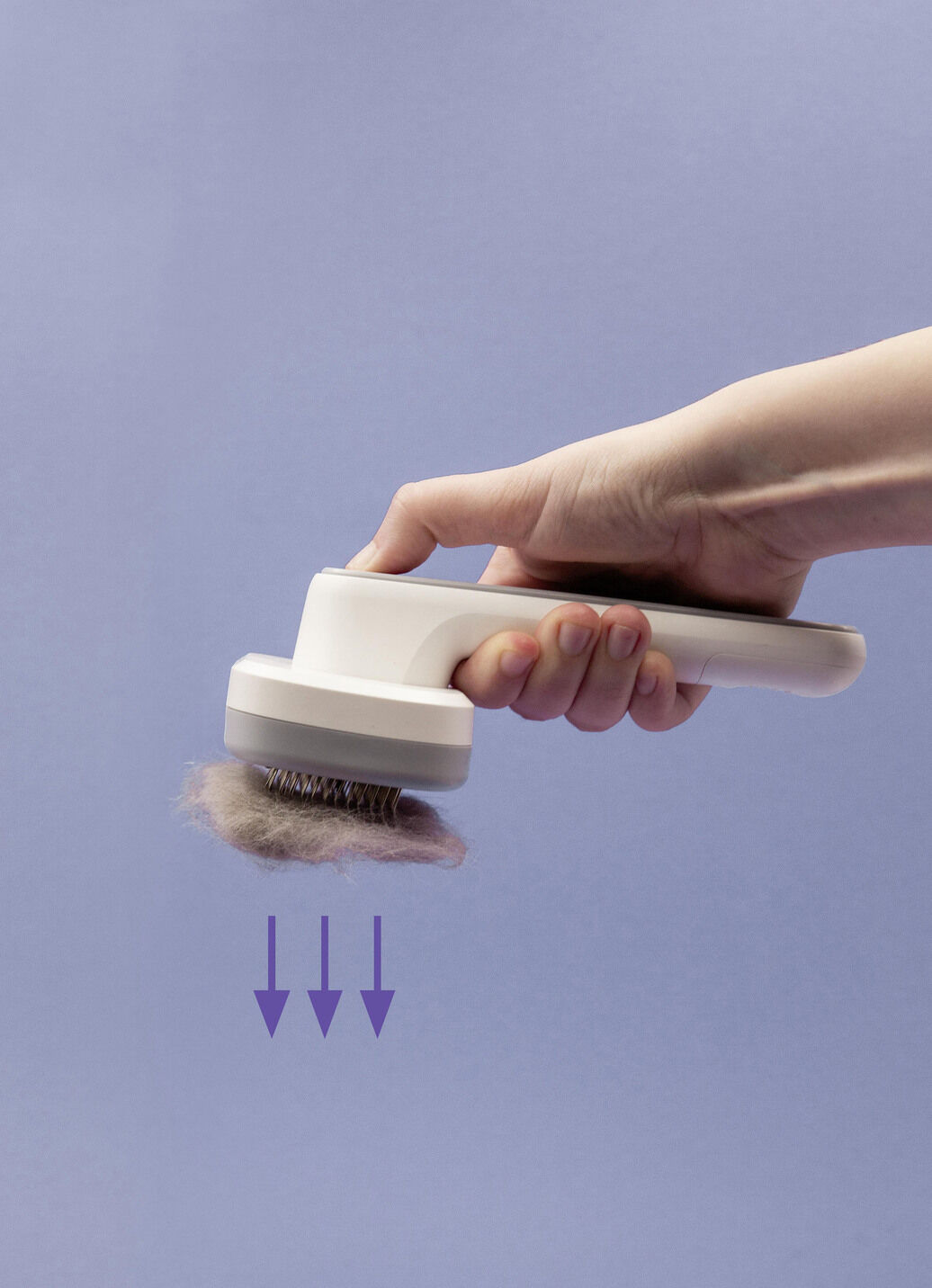 «PiddiPet IonBrush» Tierhaarbürste i