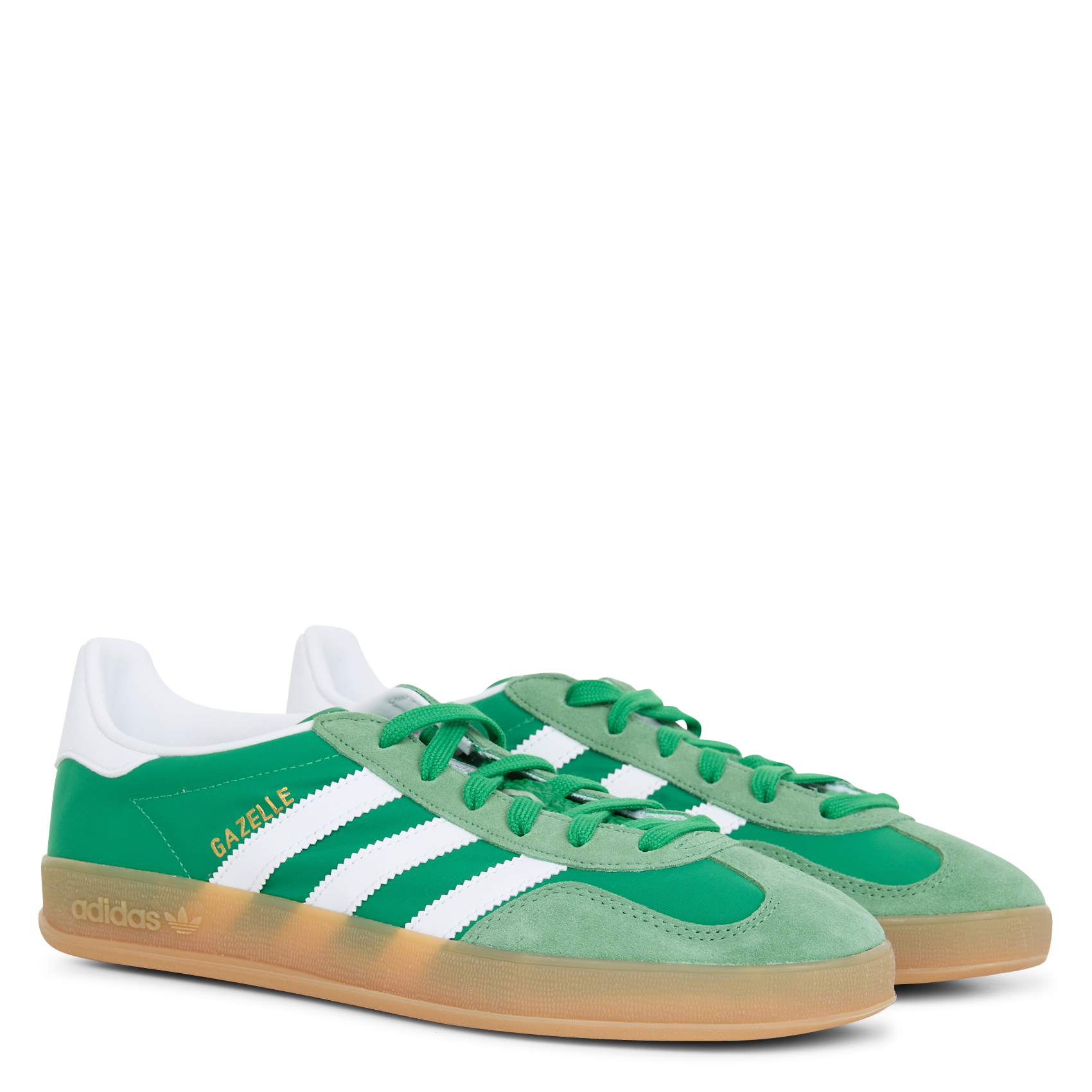 GAZELLE INDOOR - Baskets basses à lacets | Vert