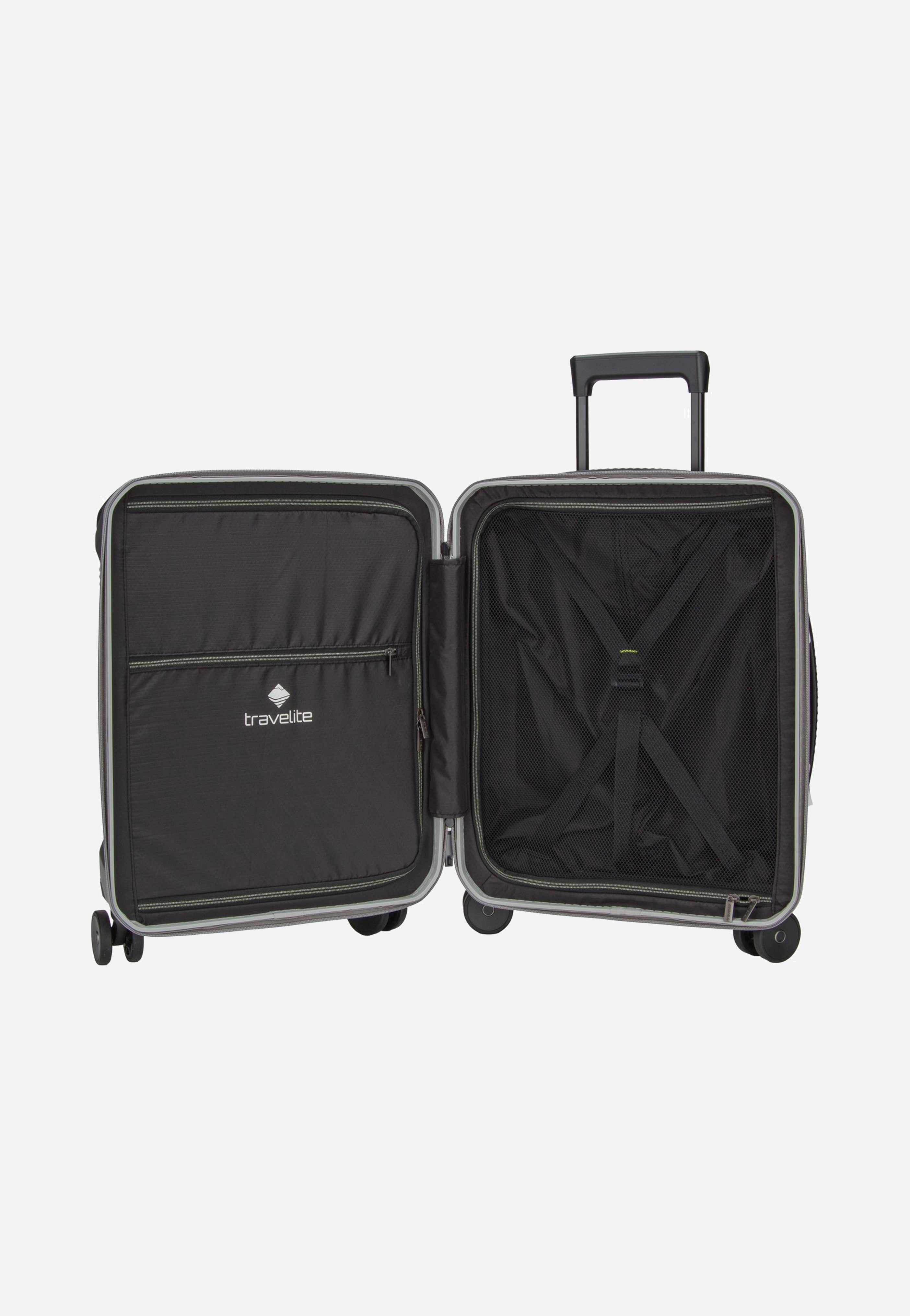 Millennium Trolley 4W S Front Pocket Silver - Koffer