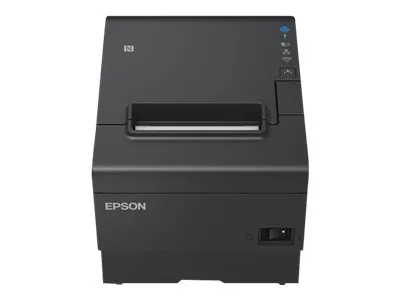 Epson TM T88VII (132) - Kvitteringsprinter - termisk linje - Rulle (7,95 cm) - 180 x 180 dpi - op til 500 mm/sek. - USB 2.0, USB 2.0 vært, LAN, PoweredUSB - skærer - sort