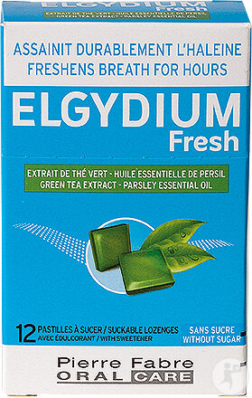 Oral Care Elgydium Fresh Pastilles À Sucer Assainit Durablement Haleine Fraîche 12 Pièces