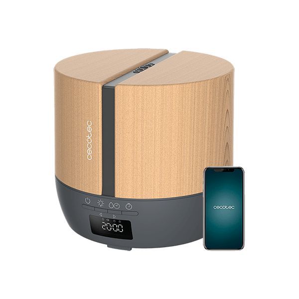 Humidificador Cecotec PureAroma 550 Connected Grey Woody - 05648