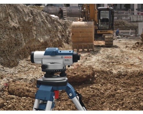 Bosch Professional GOL 20 G optische waterpas inclusief transportkoffer, BT 160 Professional statief en GR 500 meetlat