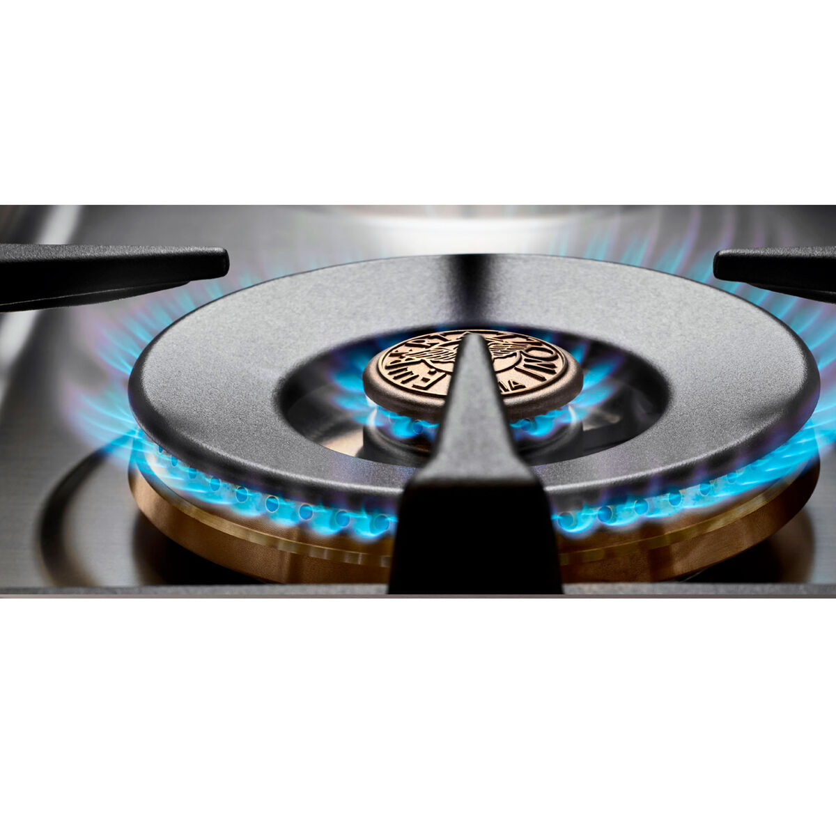 Bertazzoni MAS96L1EXT Master gasskomfyr 90 cm med enkeltovn og 6 brennere, rustfritt stål
