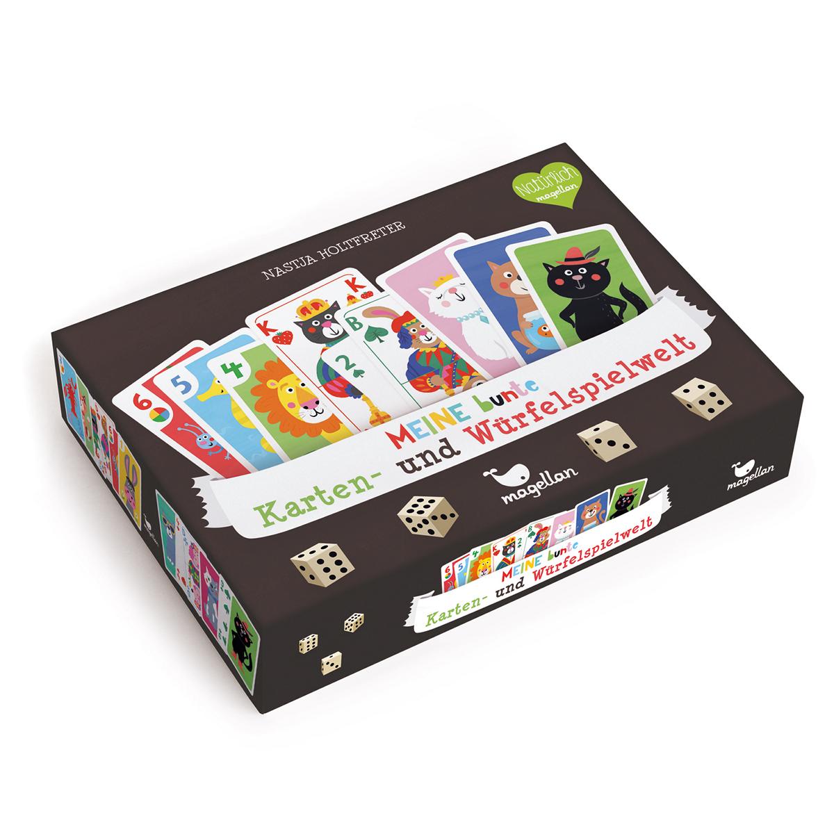 Magellan Verlag Spielware Meine bunte Karten- und Wuerfelspielwelt