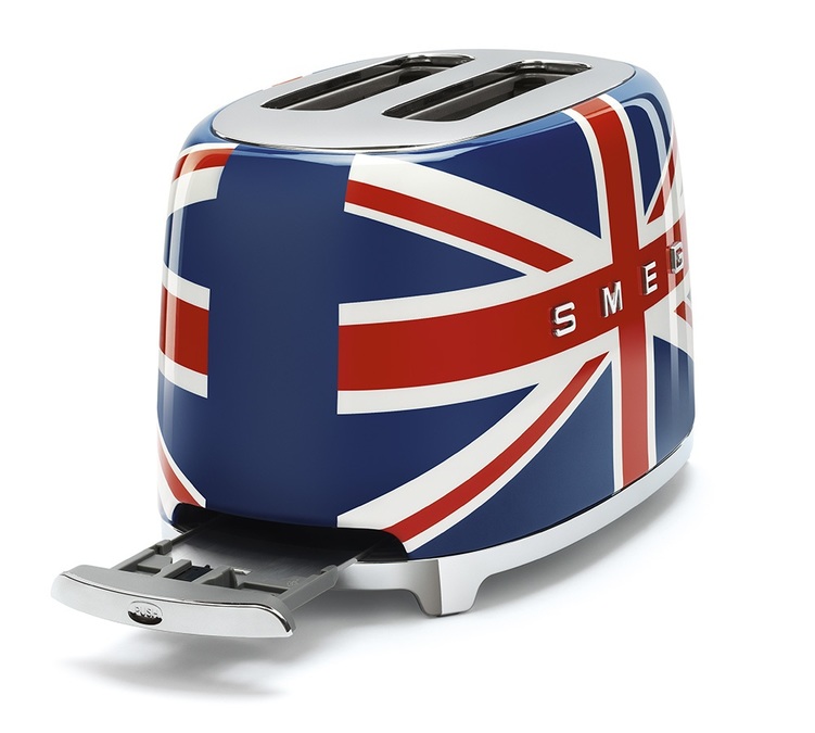 Grille-pain TSF01UJEU 2 tranches Années 50 Union Jack - SMEG