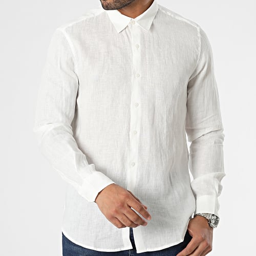Chemise Manches Longues Blanc