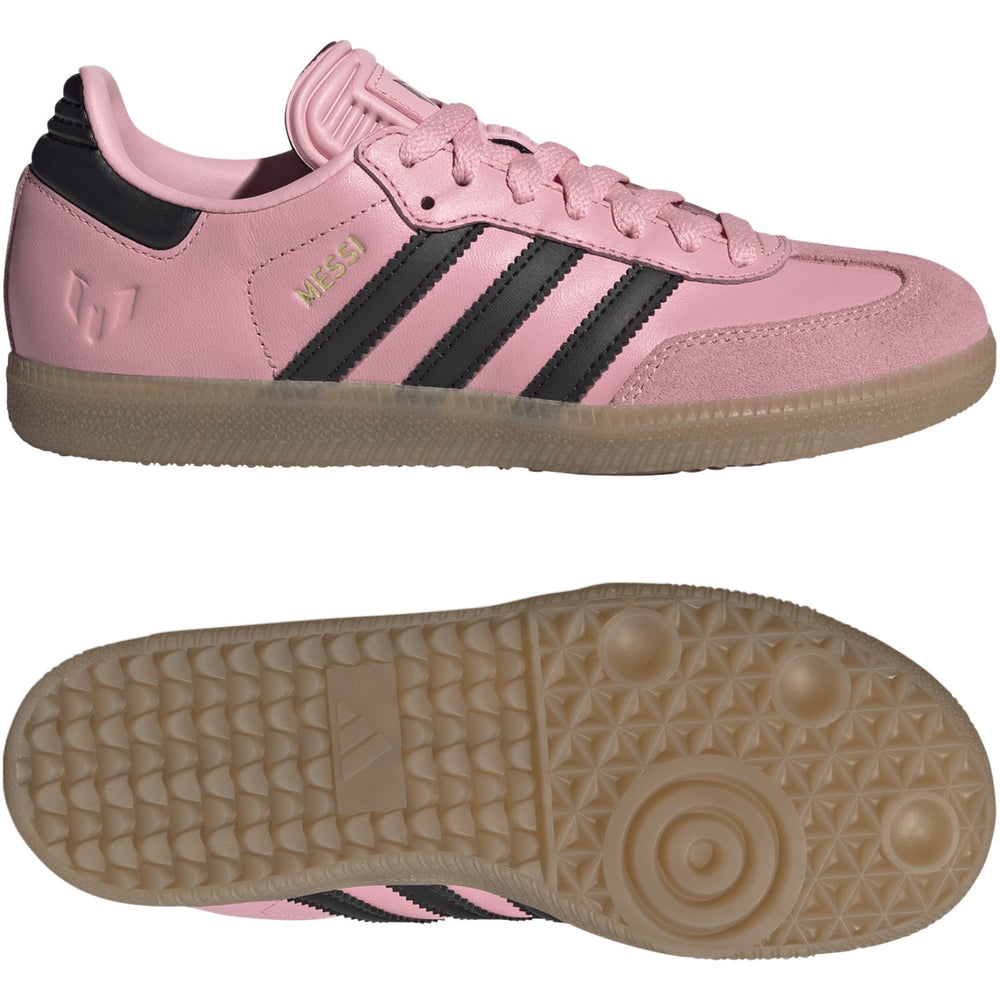 Køb adidas Originals Light Pink/Core Black/Gum4 Samba Messi J Sneakers