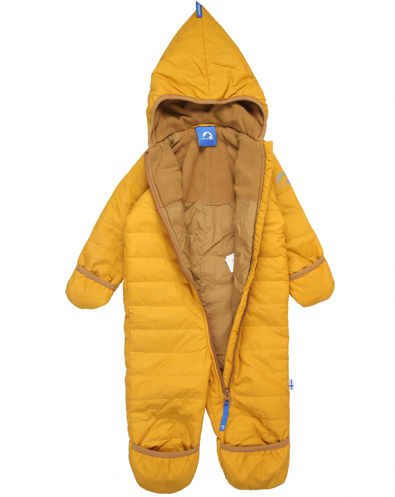 Stepp-Overall PIKKU VANU in sunflower/cinnamon