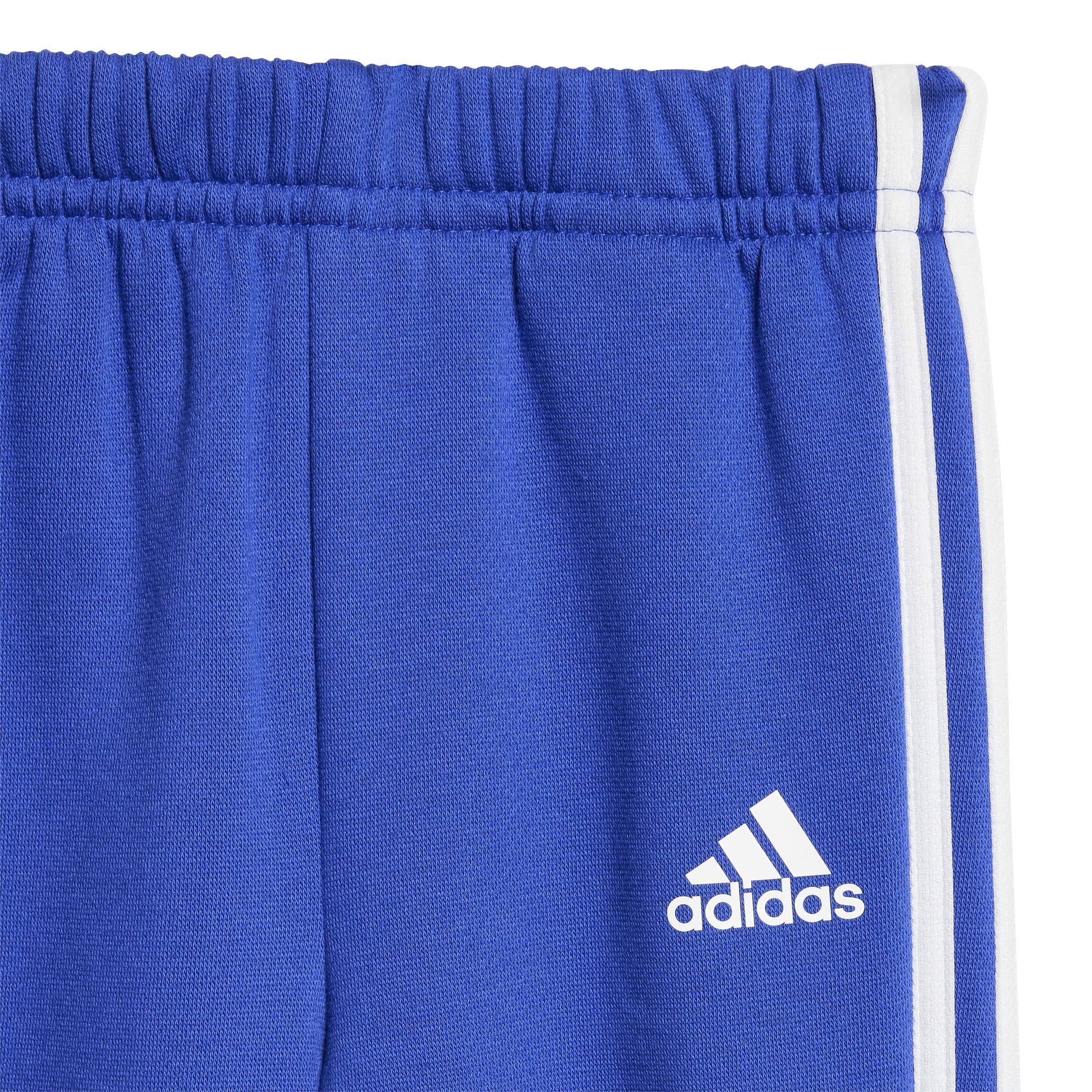 adidas Tiberio 3 Stripes Colorblock Fleece Track Suit Infants