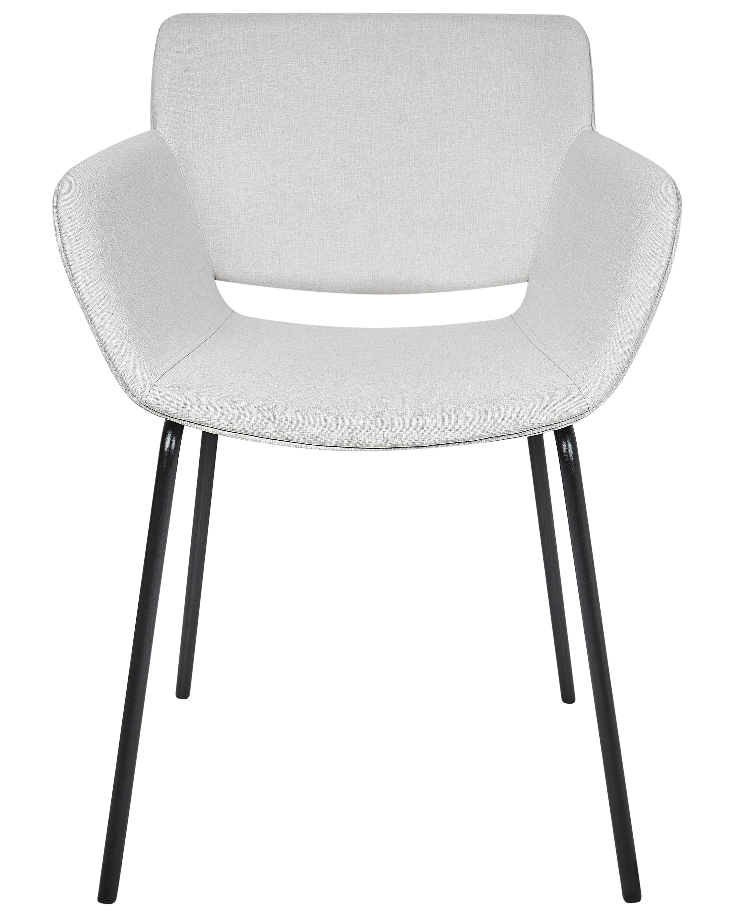 Set van 2 eetkamerstoelen AXTEL Lichtgrijs