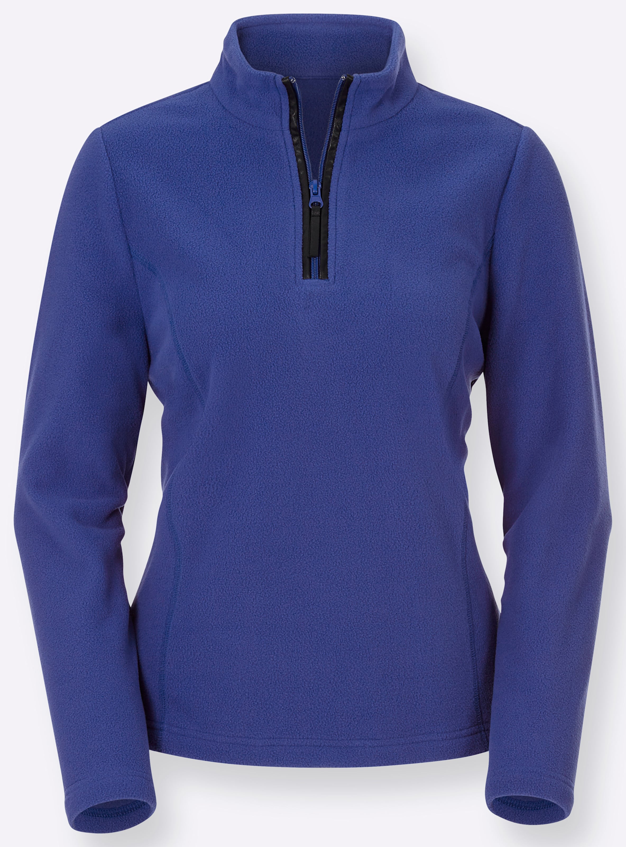 Fleeceshirt in royalblau