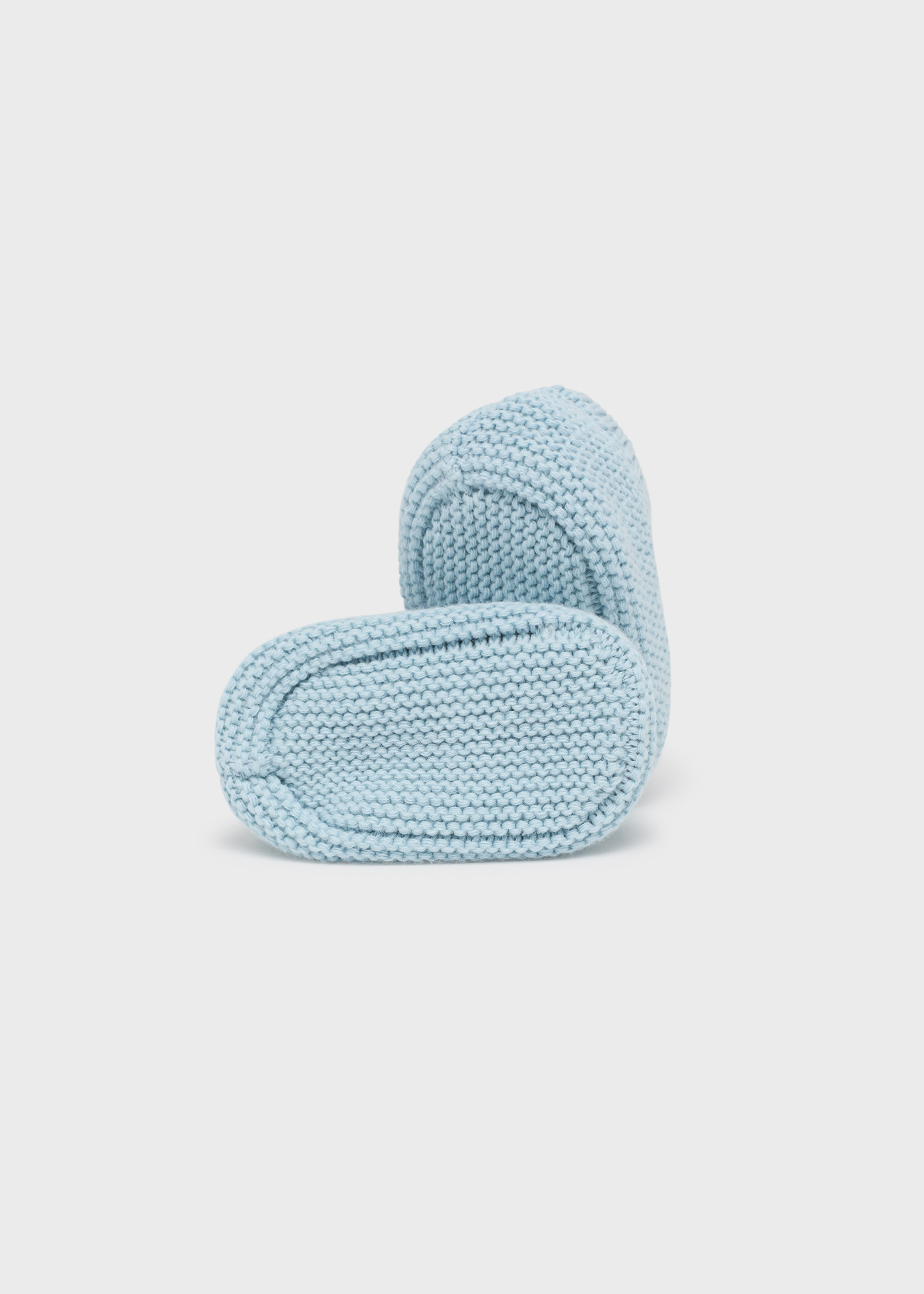 Sapatinhos de malha Better Cotton para recém-nascidos, cor branco-creme