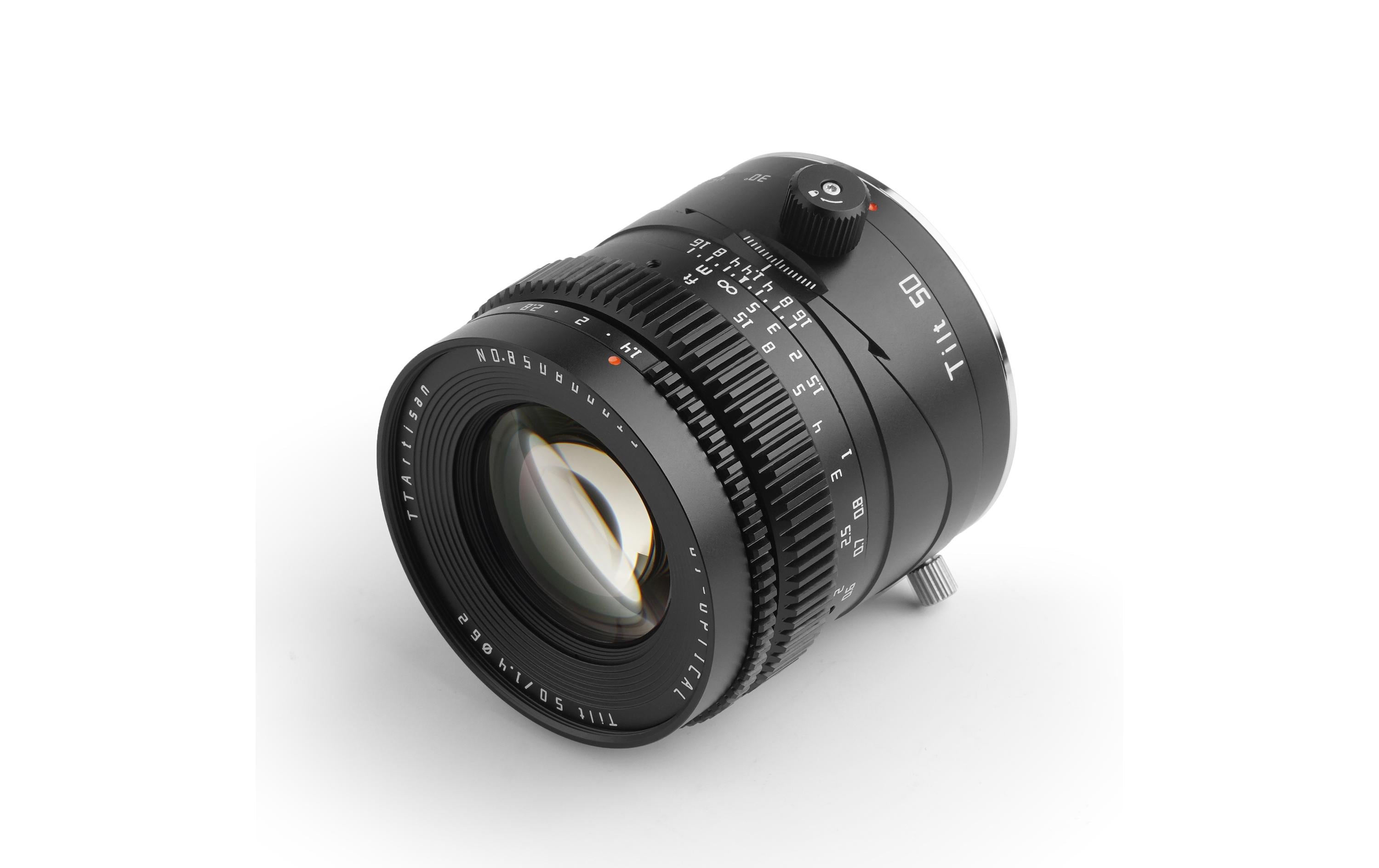 Festbrennweite Tilt 50mm F/1.4 – L-Mount<br>Festbrennweitenobjektiv mit erweiterter Fokussteuerung
