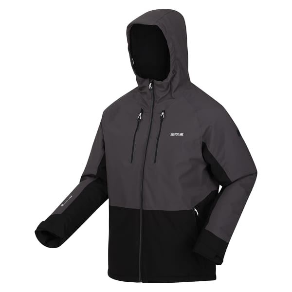 Veste randonnée REGATTA HIGHTON STRETCH PADDED JKT III DKGREY/BLACK