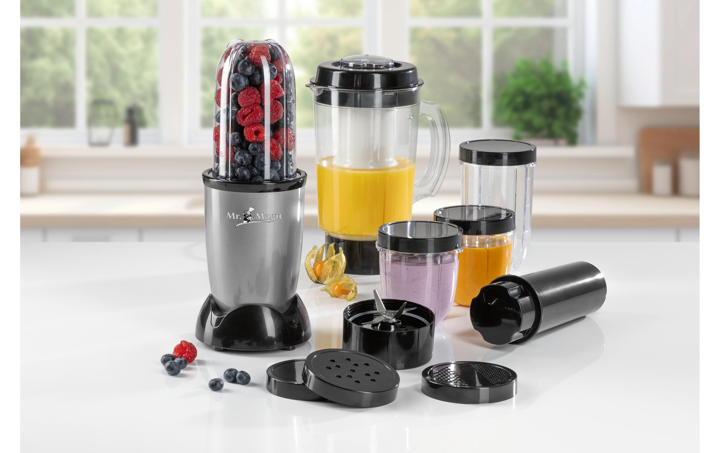 Nährstoffextraktor Nutrition Schwarz/SilberMultifunktionaler Nährstoffextraktor für Smoothies, Suppen und mehr