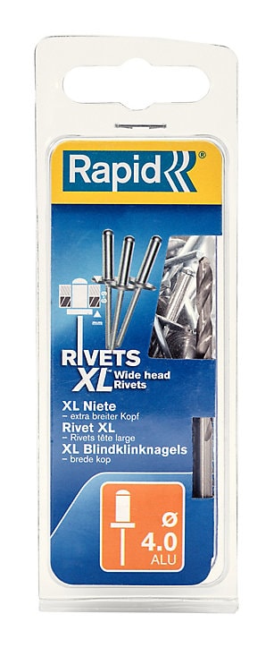 Rivets XL Rapid Ø4 x 18mm