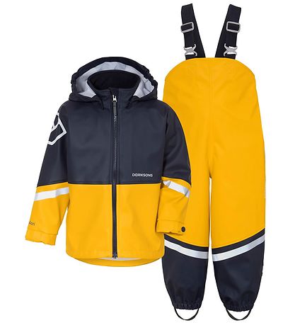Didriksons Regnt?j m. Seler - Waterman - Oat Yellow/Navy