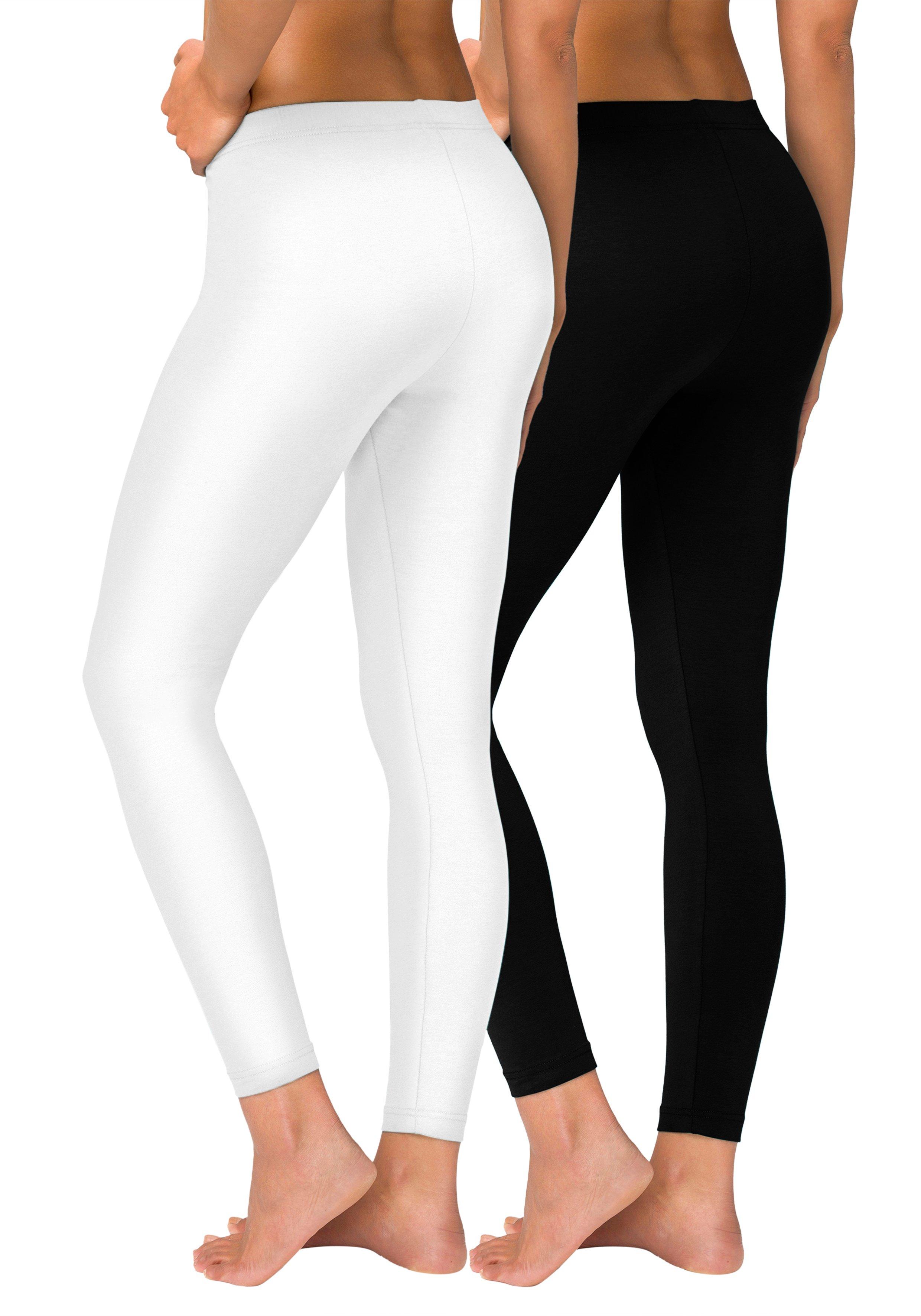 Doppelpack Leggings mit Gummibund