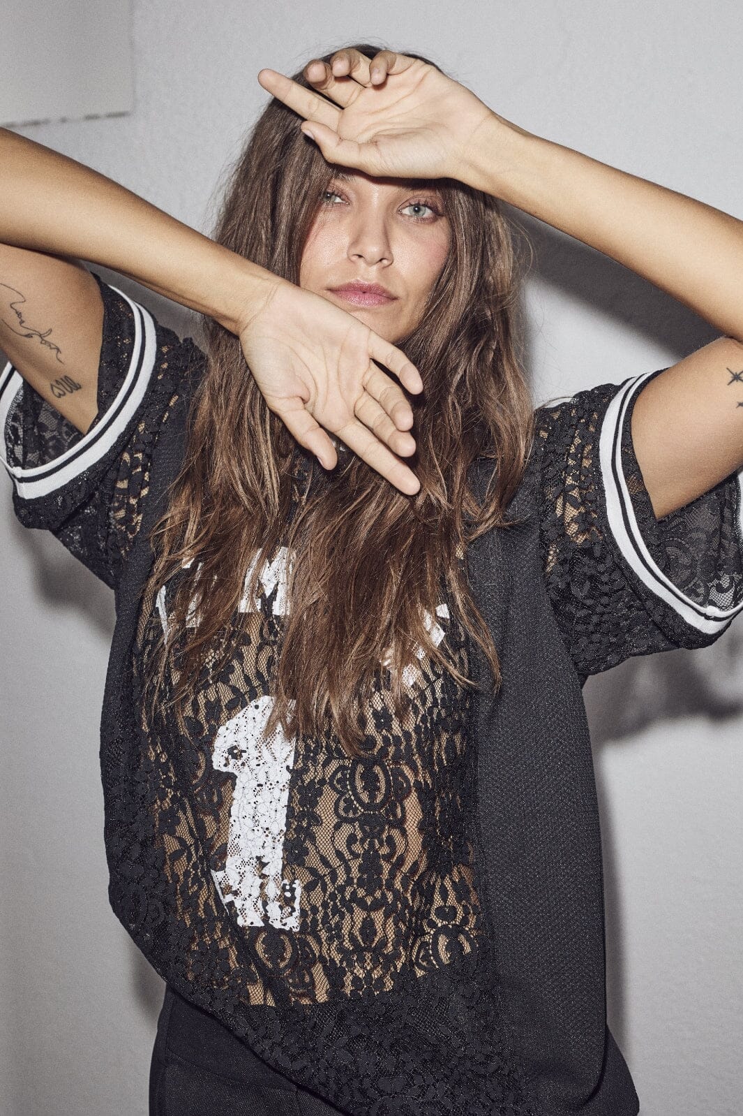 Haute L'Amitié Lace Football Tee HL10001