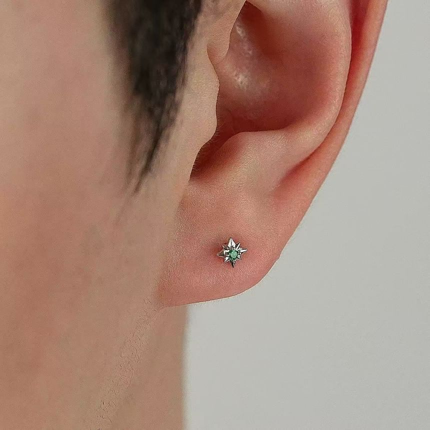 Lilafey - Ster Strass Legering Oorbel