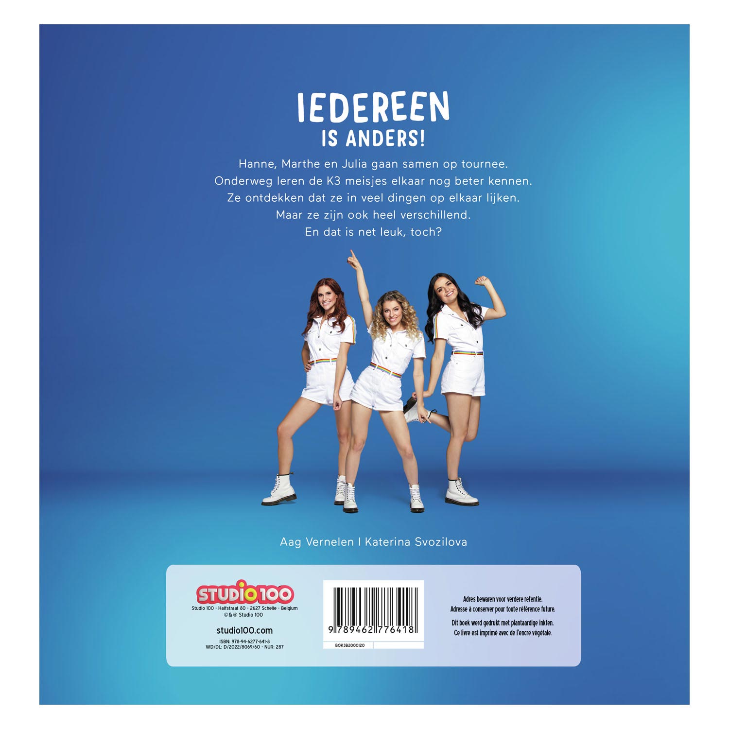 K3 Leesboek - Iedereen is anders!