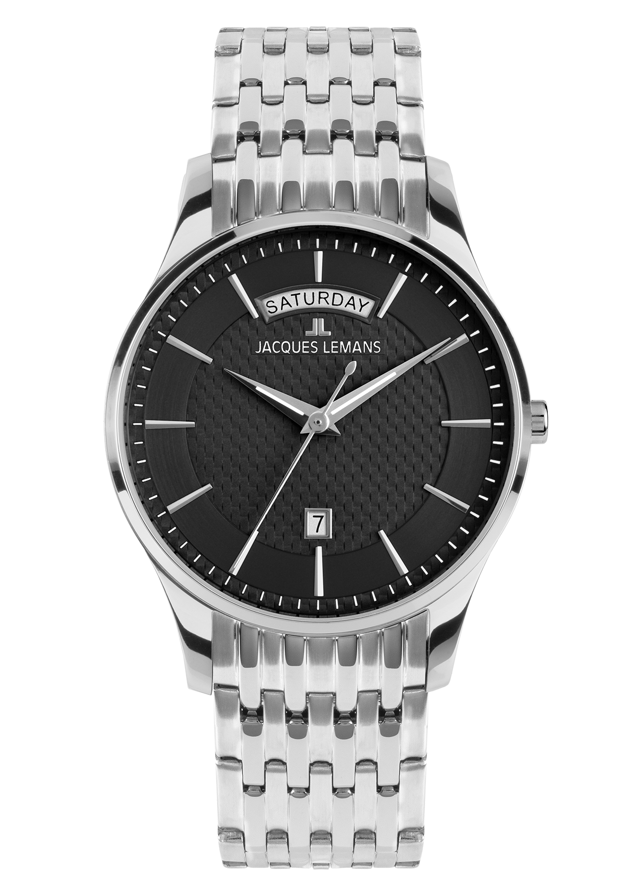 Jacques Lemans Herrenuhr London Day-Date 1-2193F
