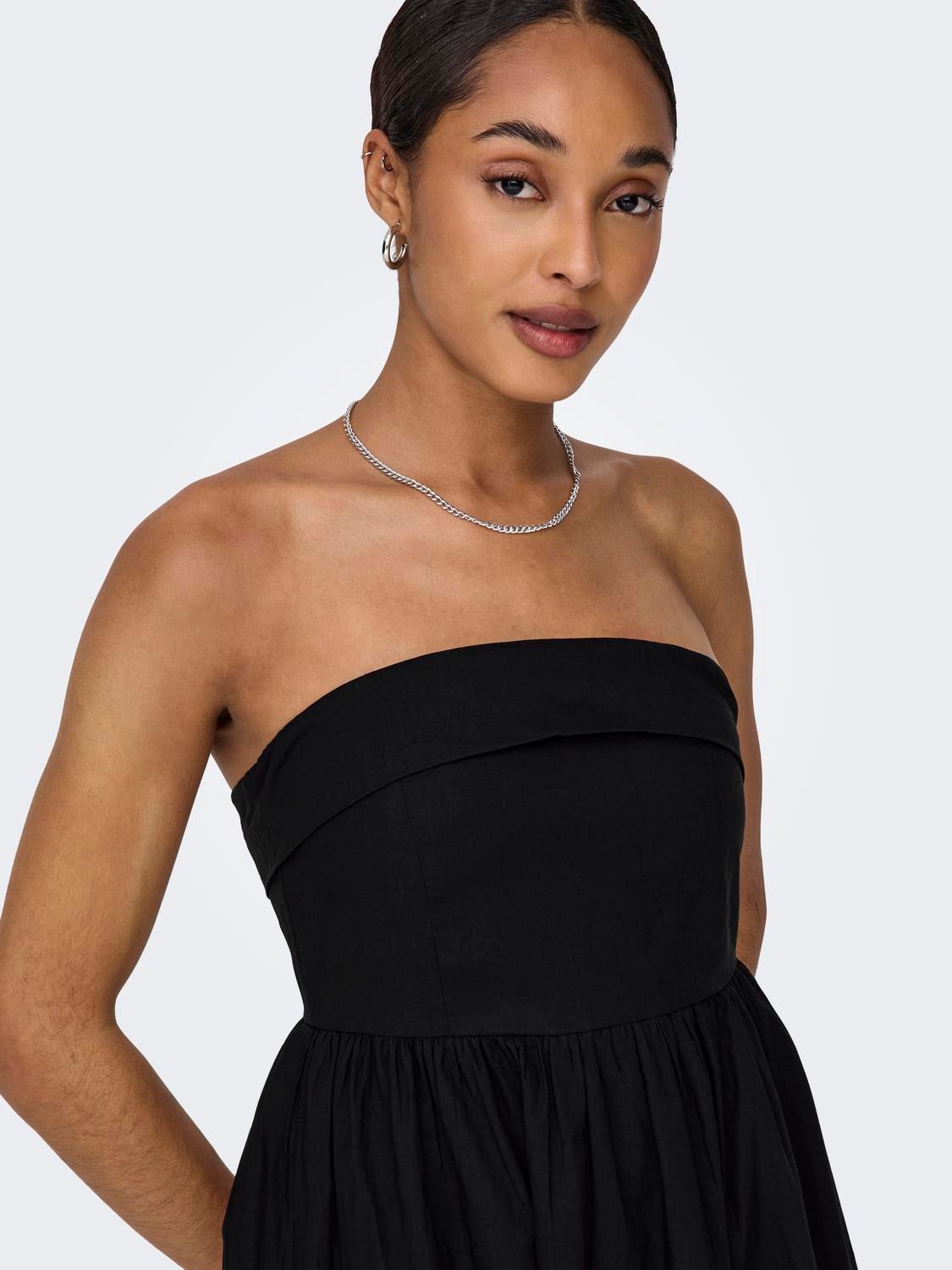 ONLLINA Langes Kleid Black
