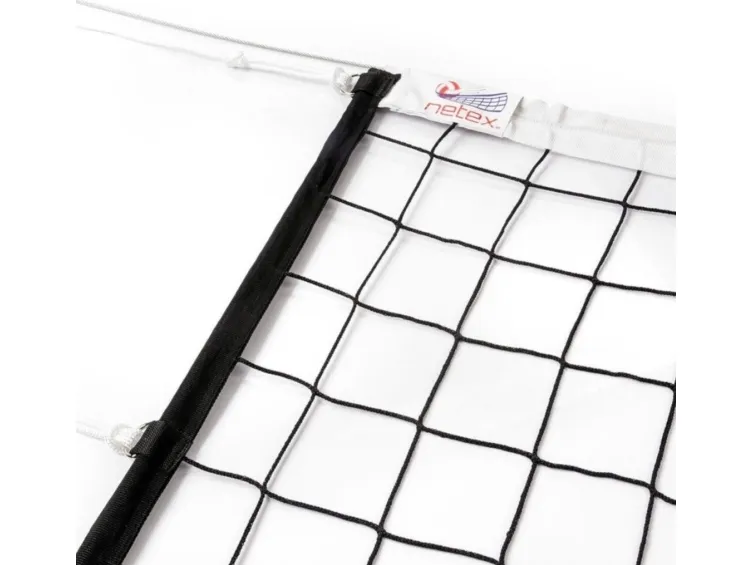 Netex professionelt volleyballnet med antenner sort iv mlw netex *vs
