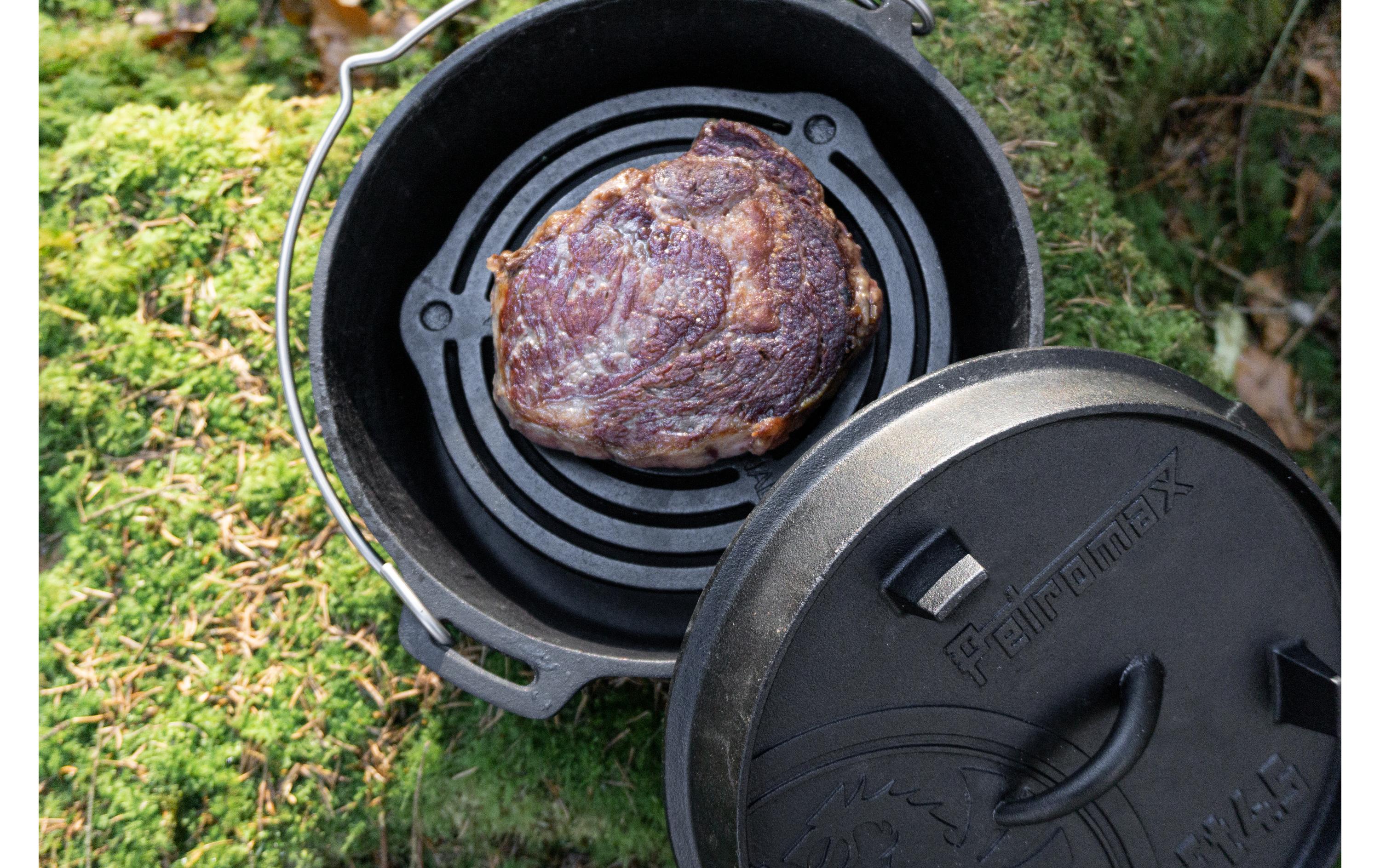 Grillrost Stapelrost aus GusseisenStapelrost für Camping und Outdoor