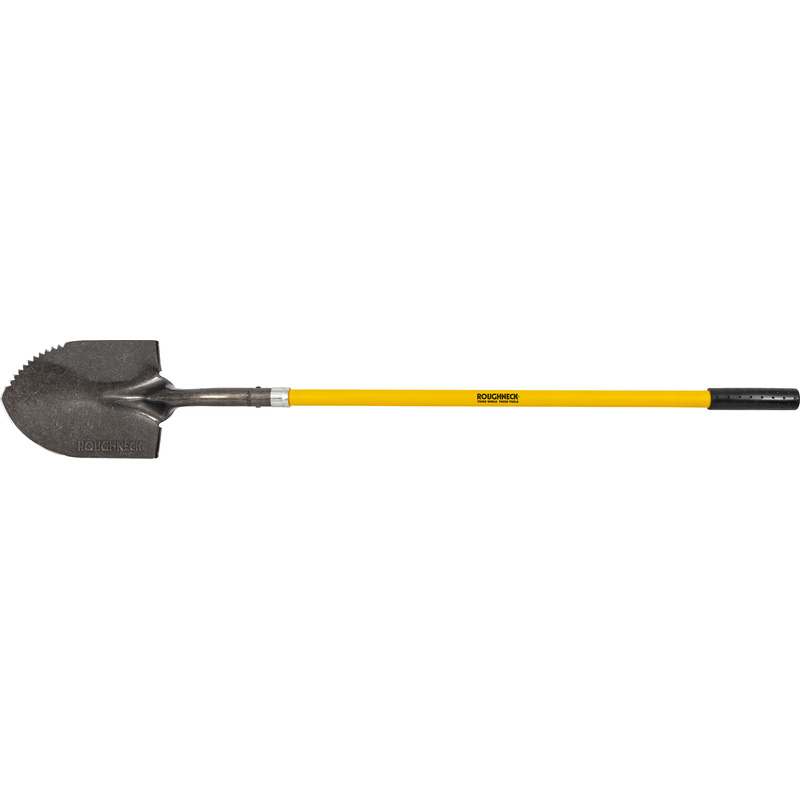 Roughneck schop lange steel met scherp getande rand 1460mm