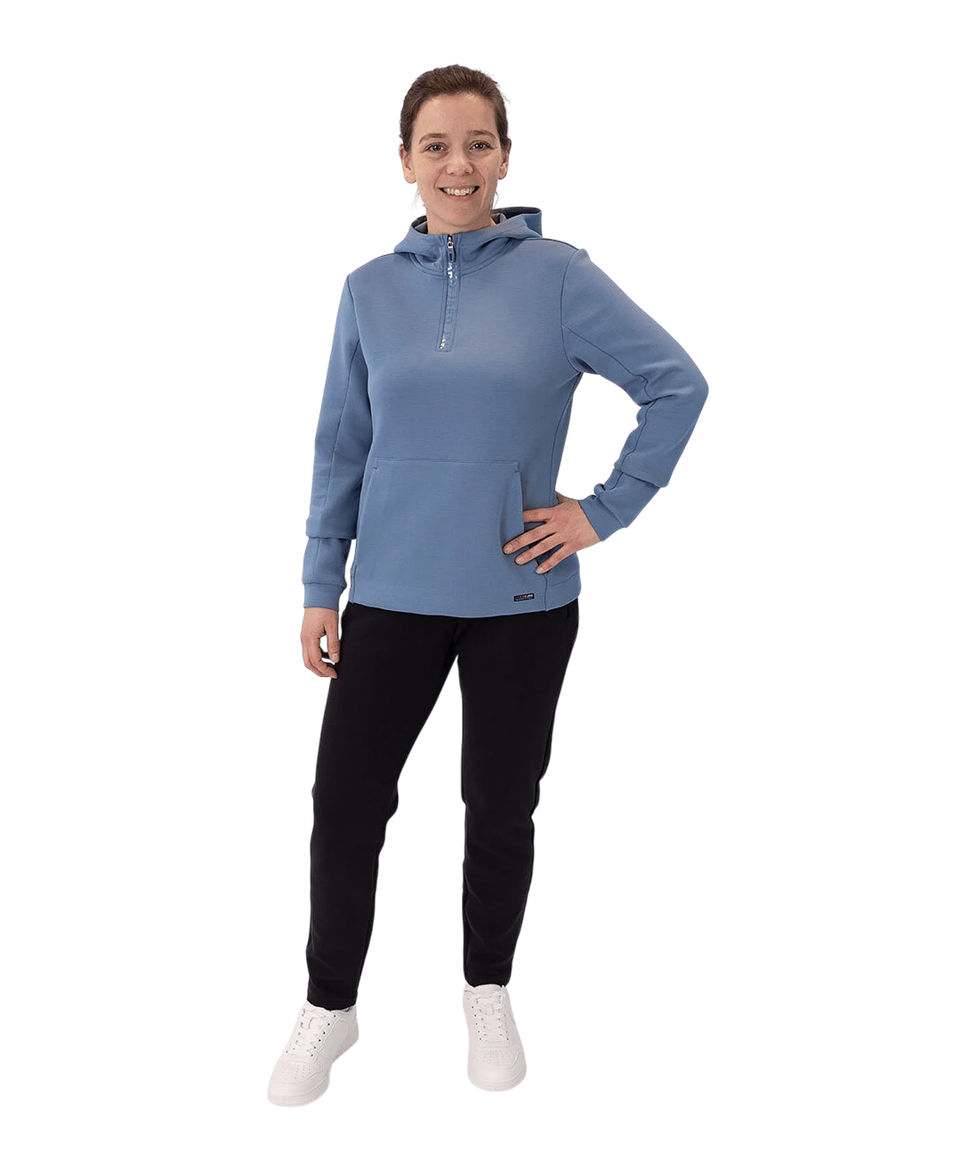 JAKO Pro Casual Hoody Damen Blau F445