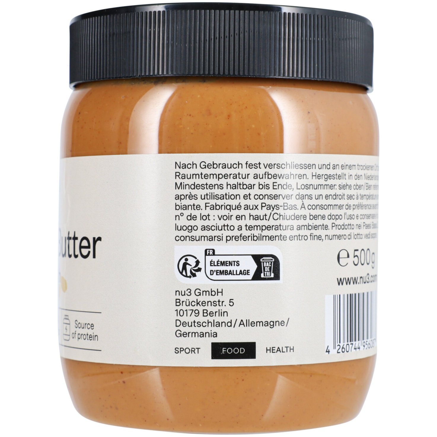nu3 Peanut Butter Smooth