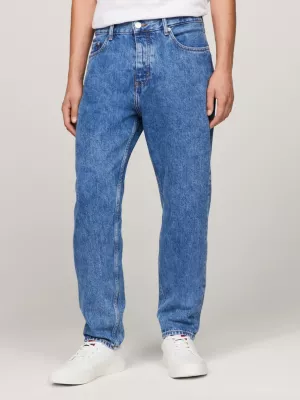 Calça jeans Isaac Relaxed Tapered Stonewash