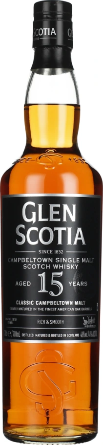 GLEN SCOTIA 15 YEARS SINGLE MALT 70CL