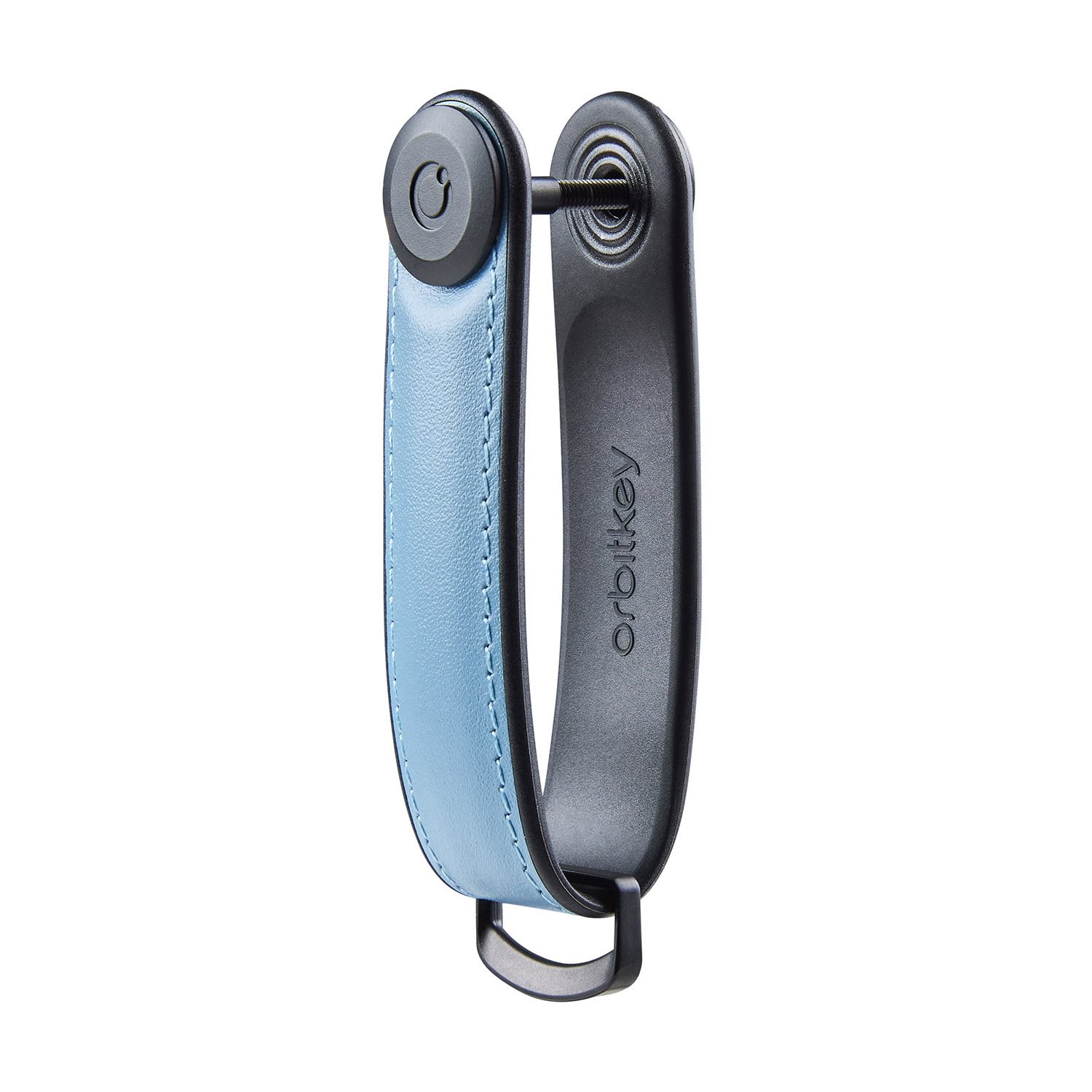 Orbitkey Hybrid Leather Key Organiser lake blue