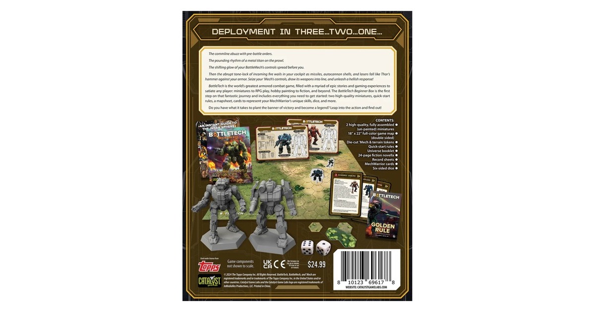European Player NetworkBattleTech: Beginner Box (40th Anniversary) Bordspel  (Engels, 1 - 2 spelers, 120 minuten, Vanaf 12 jaar)