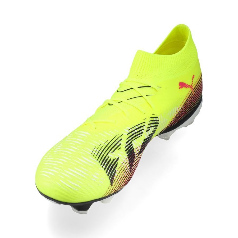 PUMA Future 8 Match FG/AG Audacity - Jaune/Noir/Sun Struck