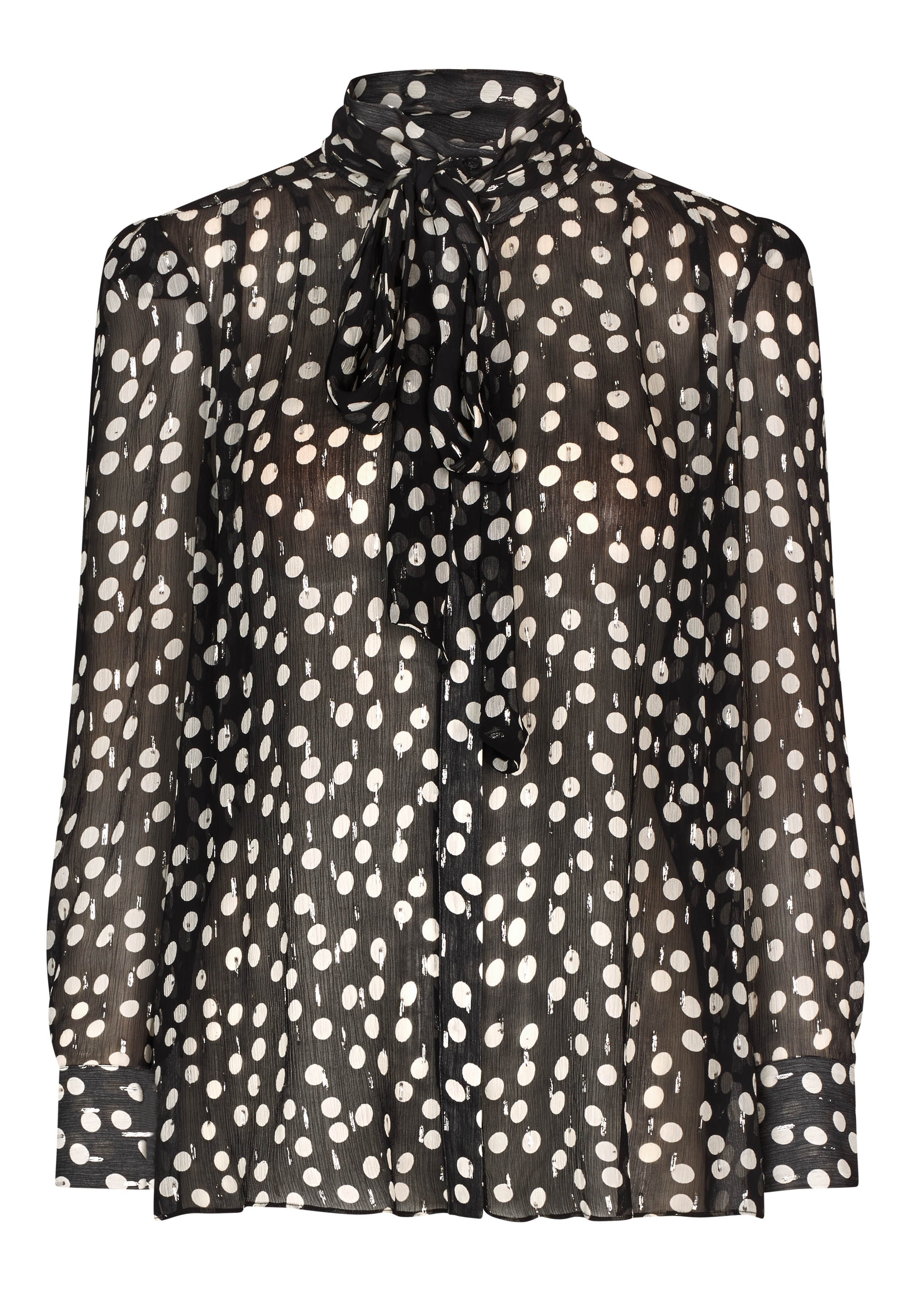 Second Female  Drop skjortebluse - sort