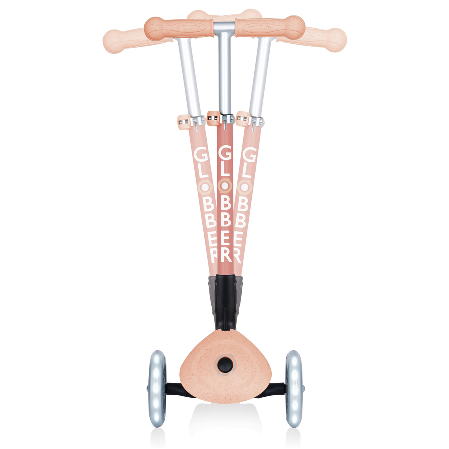 GLOBBER Junior Faltbarer Scooter Lights Eco apricot