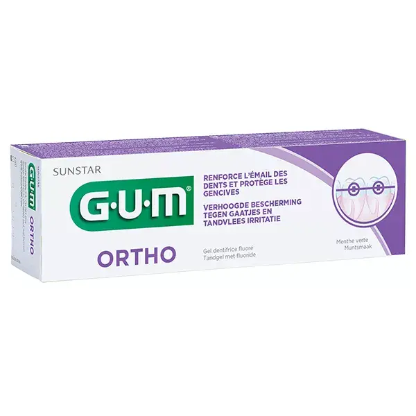 Pasta de dentes Gum Ortho para esmalte e gengiva 75ml
