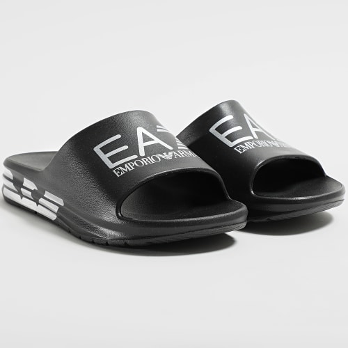 Claquettes XBP008-XK337 Black Silver