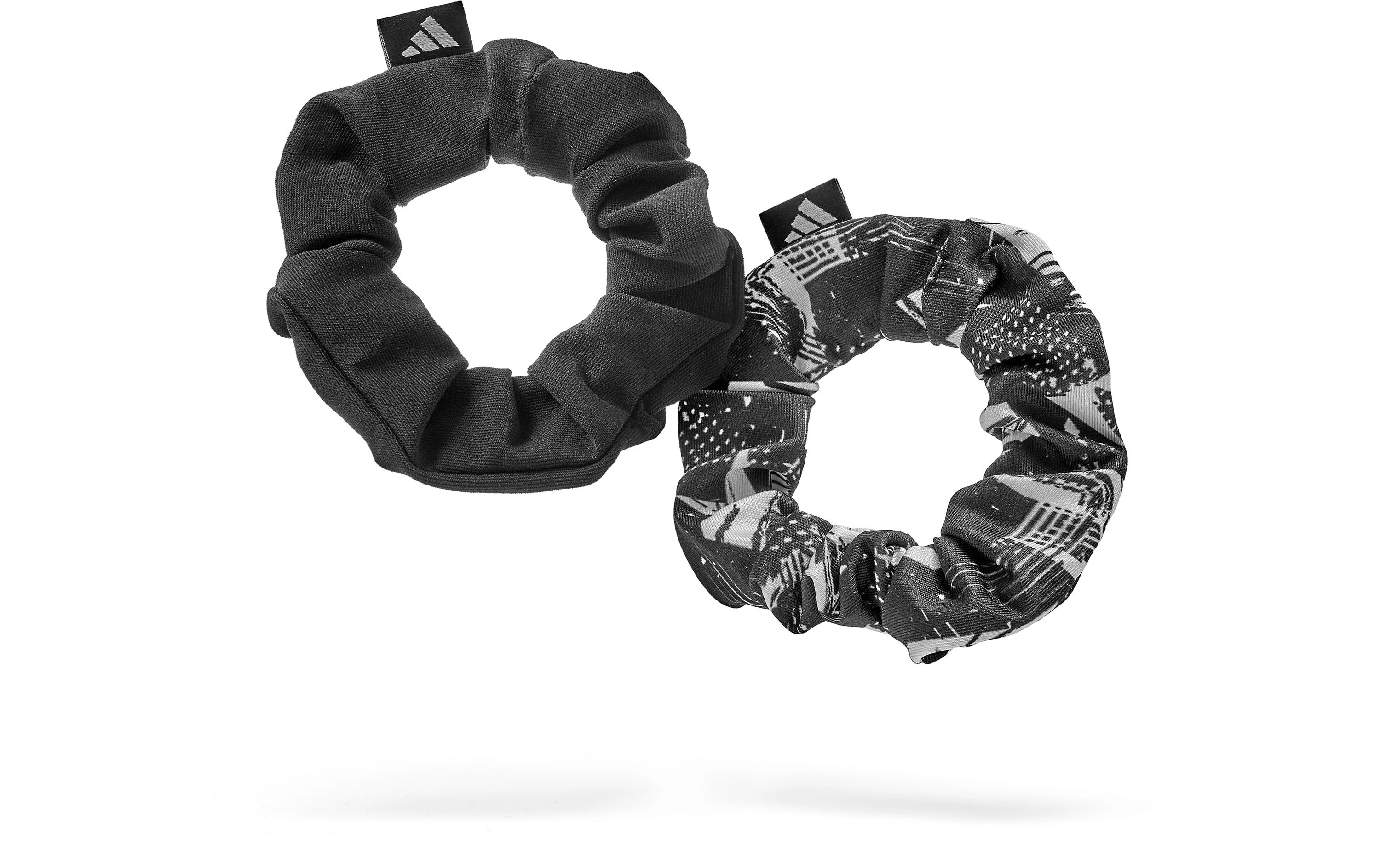 Hair Scrunchies Schwarz und WeissHaargummis