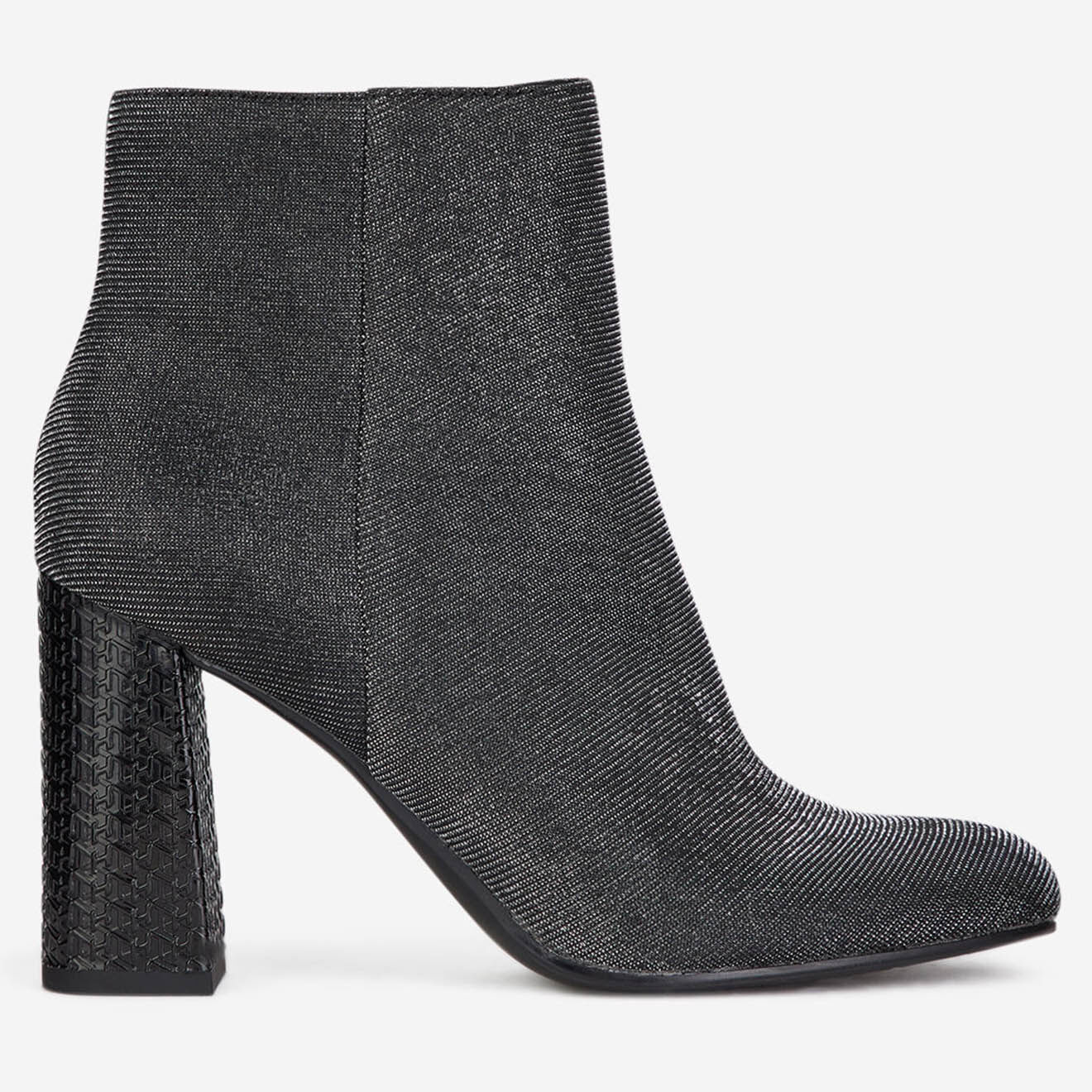 Tommy Hilfiger Bottines pailletées Sparkle noires - Talon 10 cm